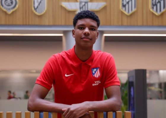 El Atlético de Madrid ata a otra joya que le quiso 'robar' el Real Madrid: "Quiero llegar a lo más alto"