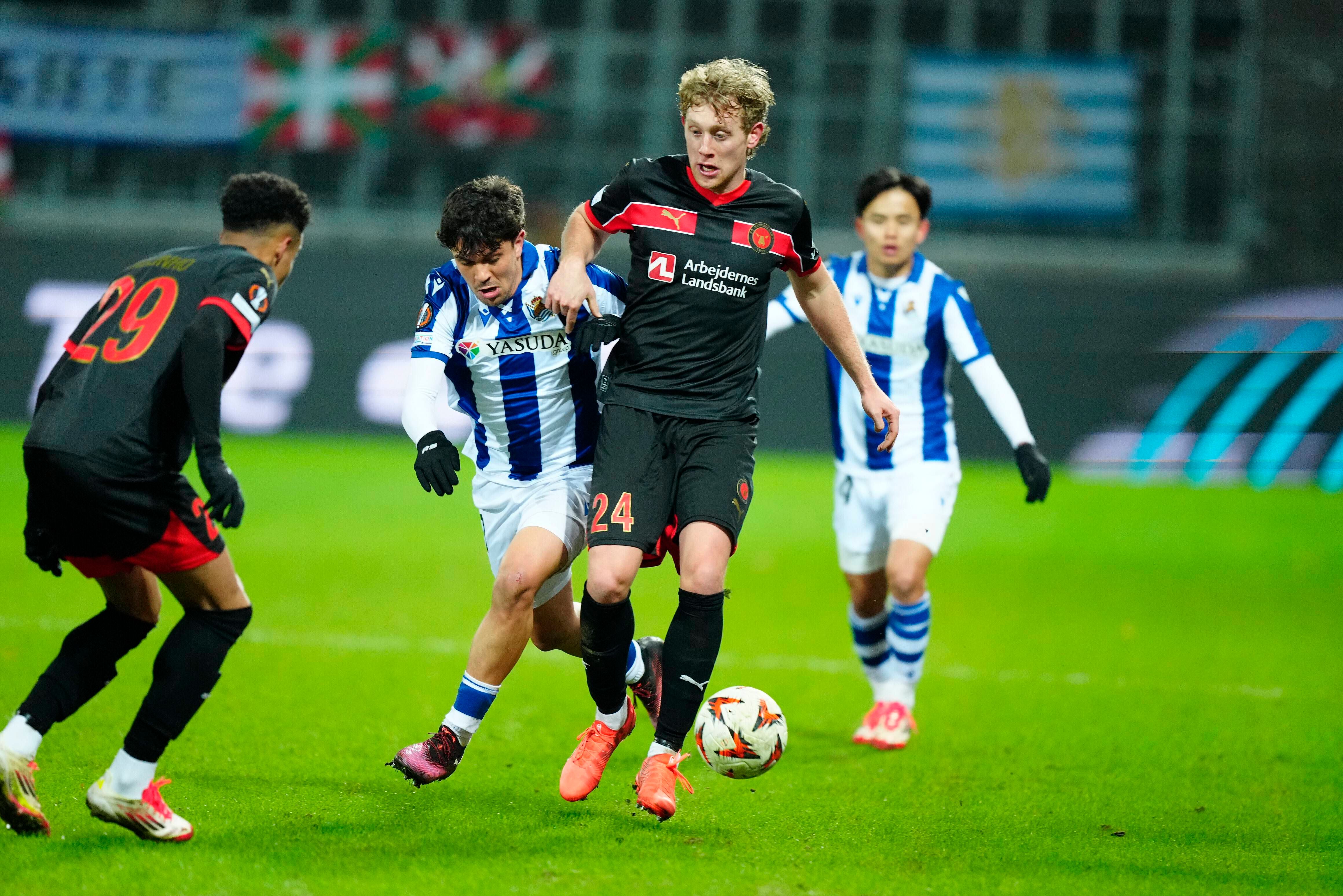 Real Sociedad - Midtjylland: Horario y dónde ver por TV hoy el partido de UEFA Europa League