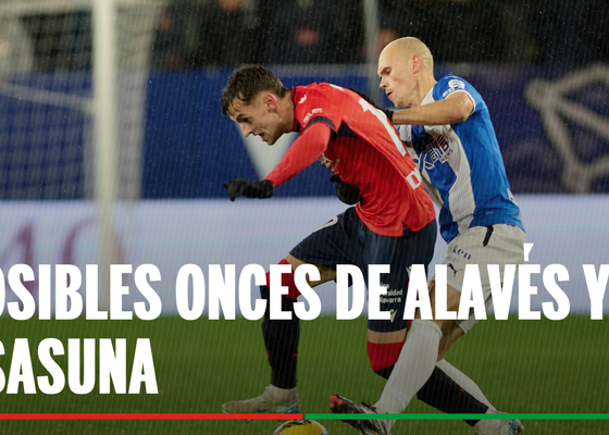 Alineaciones Alavés - Osasuna: Alineación posible de Alavés y Real Sociedad en la jornada 38ª de LaLiga EA Sports