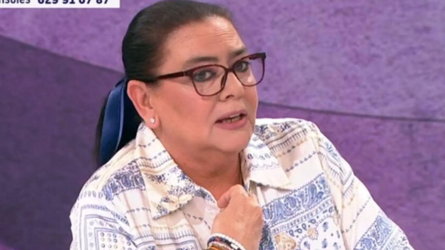María del Monte, tajante sobre la imitación de Bertín Osborne