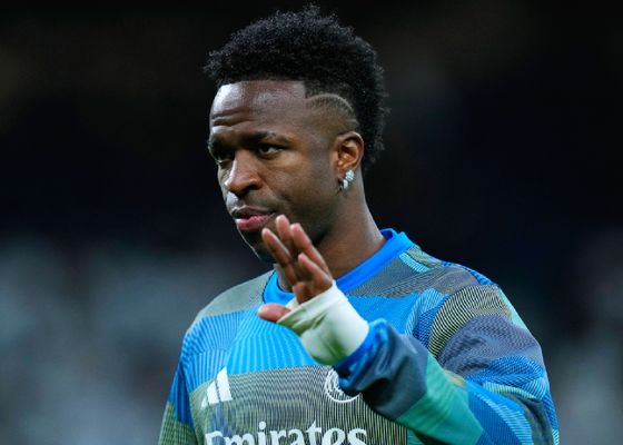 La polémica y viral reacción de Vinícius al Atlético 4-0 Barcelona