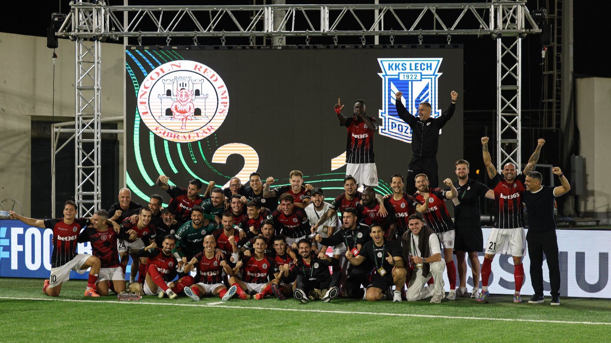 Sorpresa histórica del Lincoln de Gibraltar en la Conference League