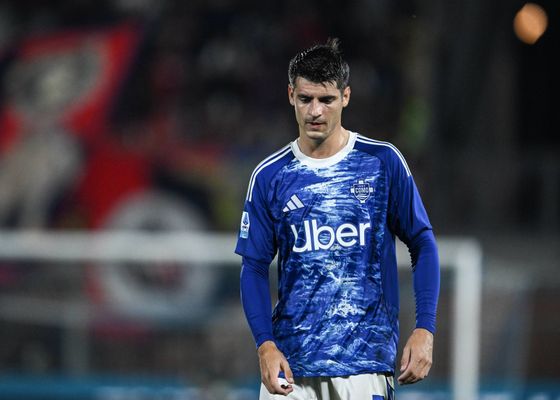 Mal partido de Morata ante el Genoa con un fallo estrepitoso