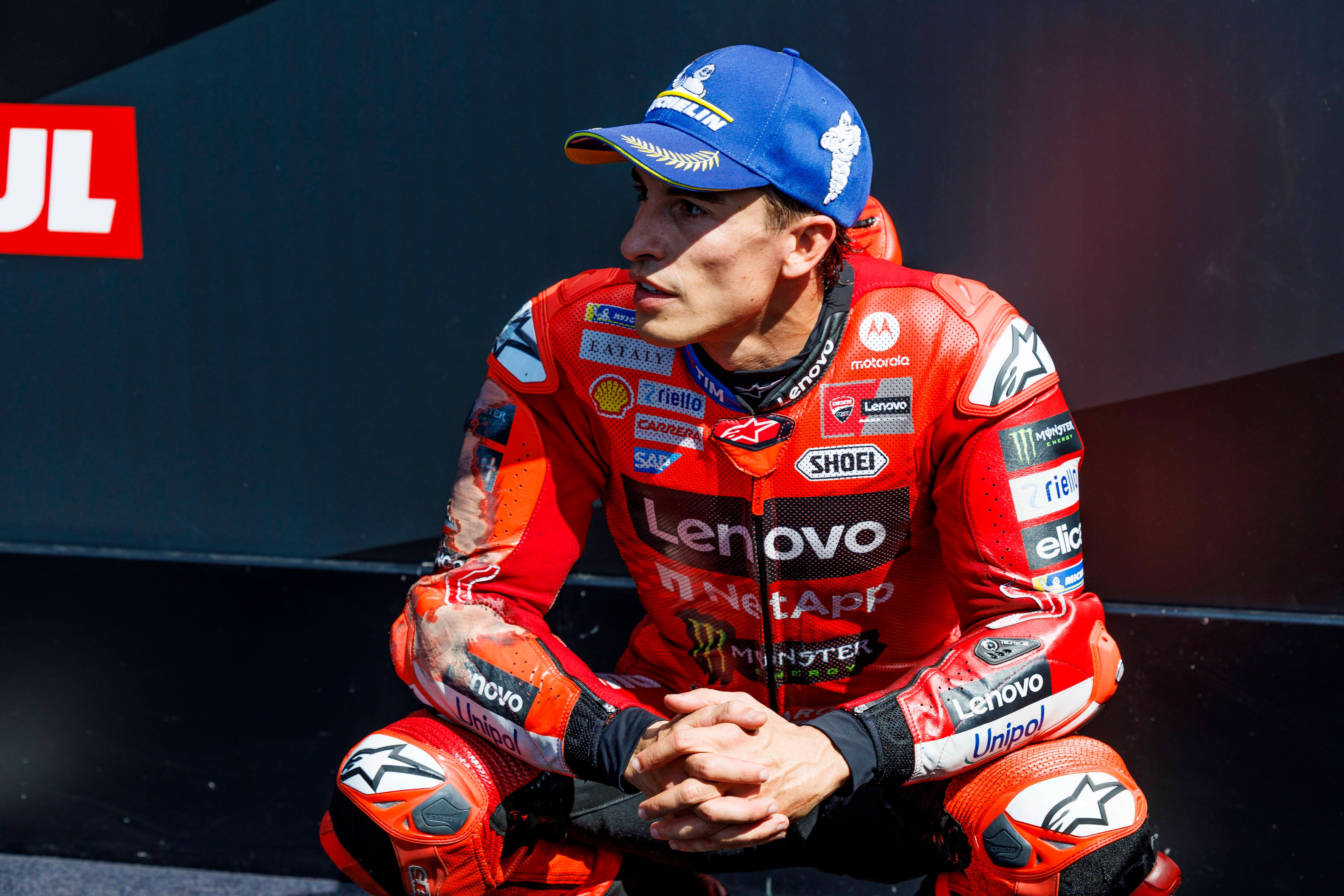 Ducati tiene un grave problema con Marc Márquez
