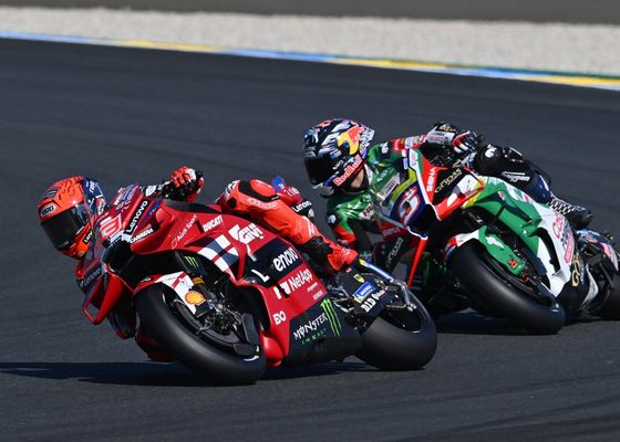 MotoGP 2026 Resultados GP Francia | Jorge Martín gana la carrera sprint del Gran Premio de Francia, Pedro Acosta 4º y Marc Márquez sufre una dura caída