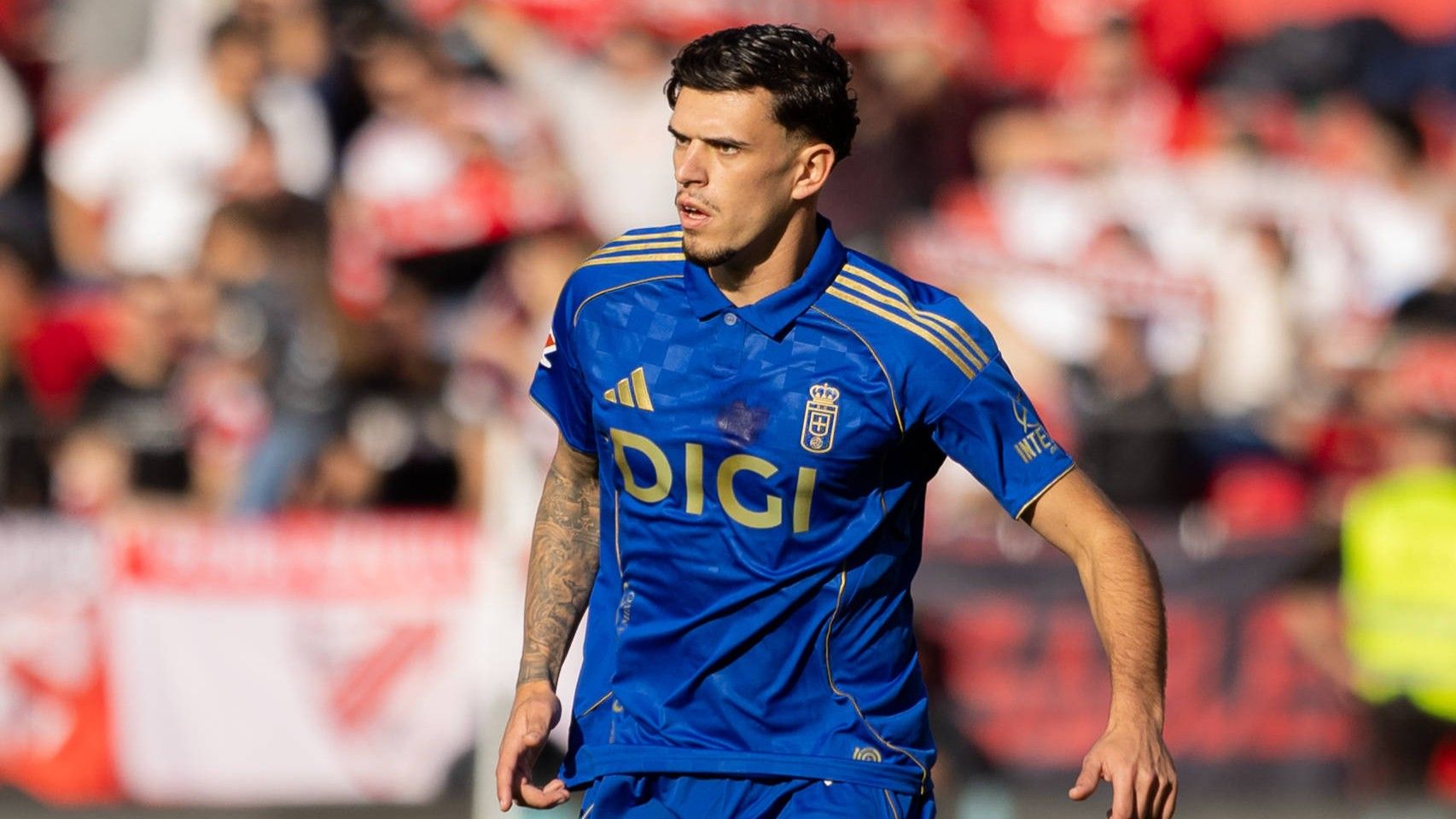 Javi López, cedido por la Real Sociedad en el Oviedo, sobre su futuro: "No pienso dónde voy a estar el próximo año"