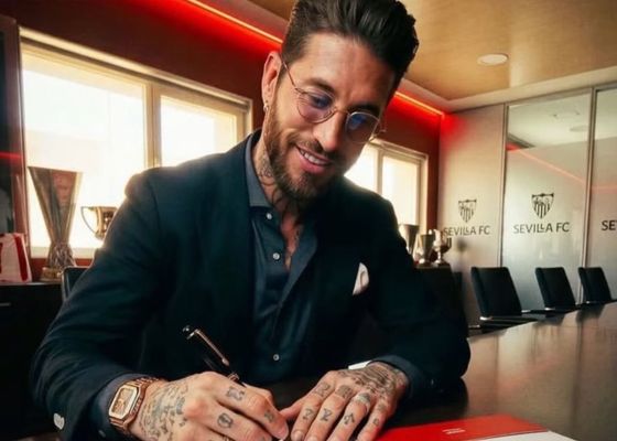 Ilia Topuria 'confirma' la compra del Sevilla por Sergio Ramos: "Orgulloso de ti"