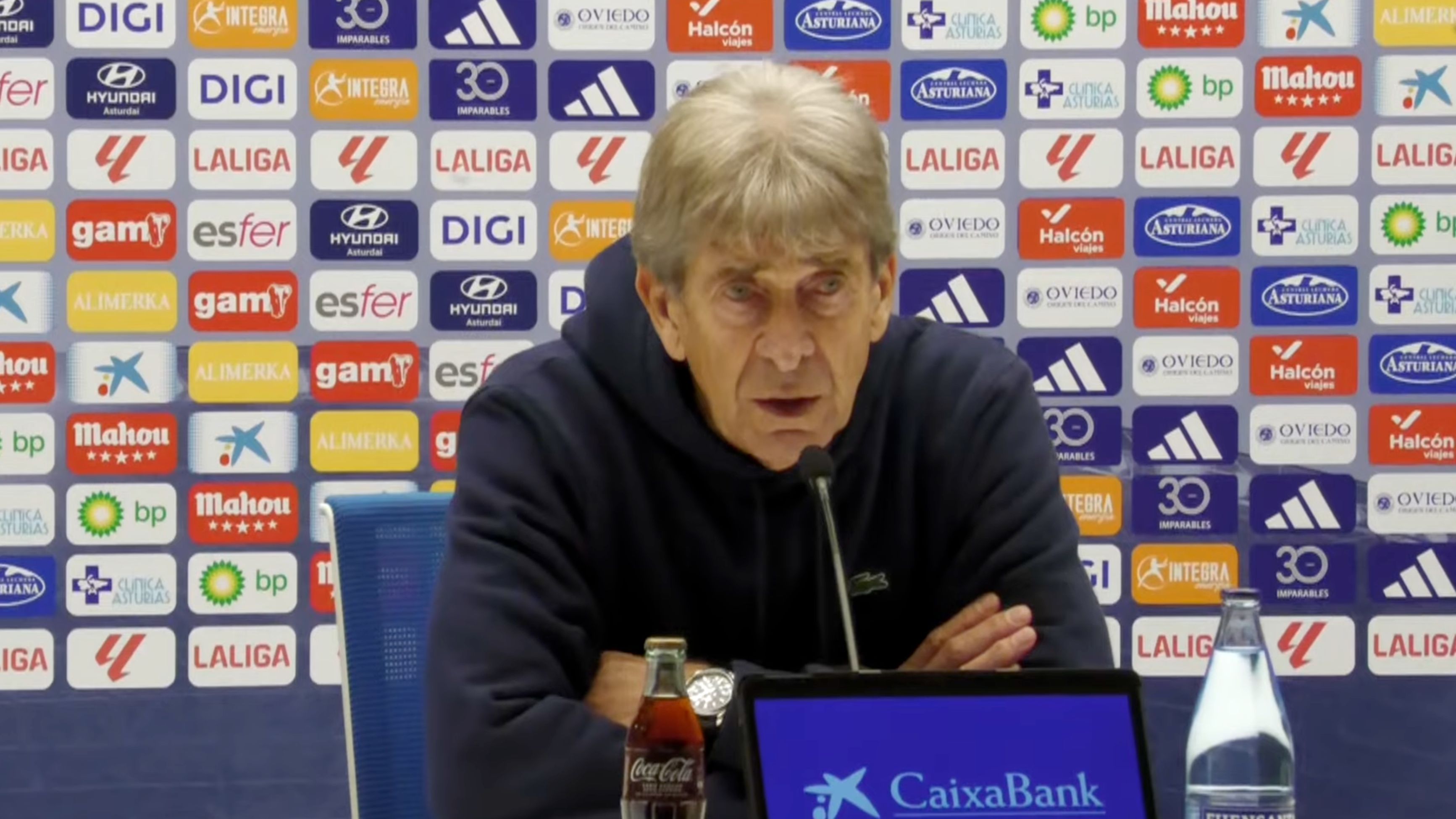Pellegrini pone nota a la primera vuelta y reprueba al Cucho: "No tengo nada que reprocharles"