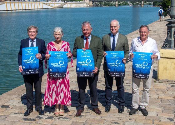 Sevilla, lista para ser en centro mundial del remo con su Copa del Mundo