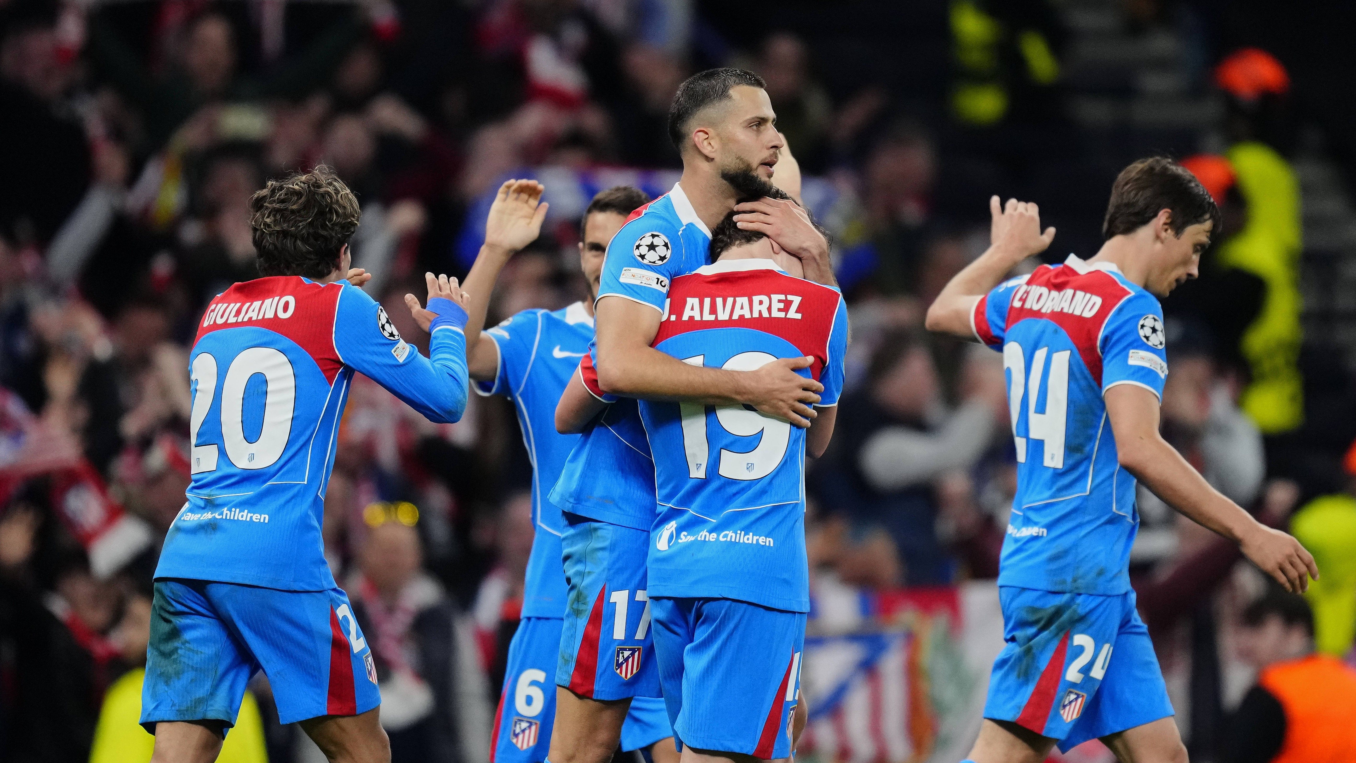 Tottenham 3-2 Atlético: Julián Álvarez y Musso meten al Atlético en cuartos de final de la Champions