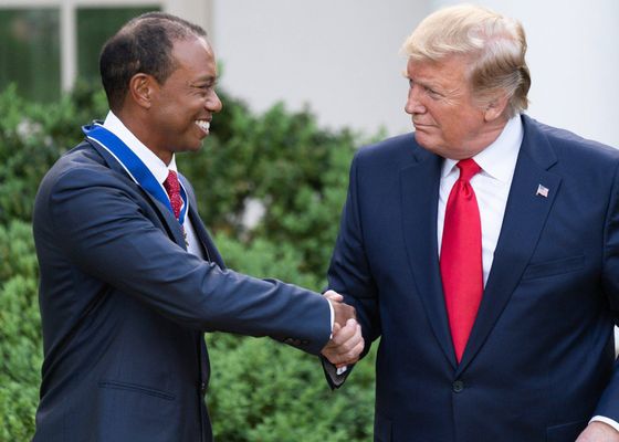 Tiger Woods confirma su relación con una ex Trump