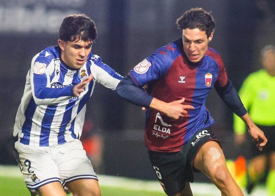 Eldense 1-2 Real Sociedad: Ansotegi salva los muebles sobre la bocina
