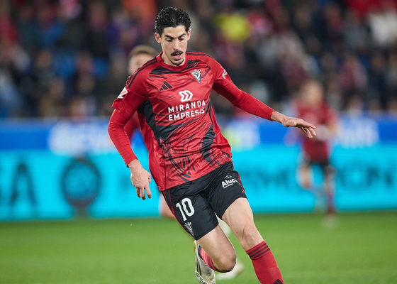 Carlos Fernández explota con el Mirandés y sus números lo confirman