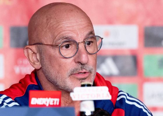 Luis de la Fuente, orgulloso del espíritu de equipo