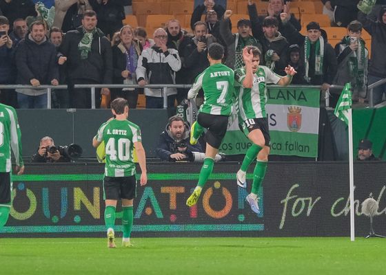 Abde y Antony reescriben la historia: la nueva lista con los máximos goleadores del Betis en Europa