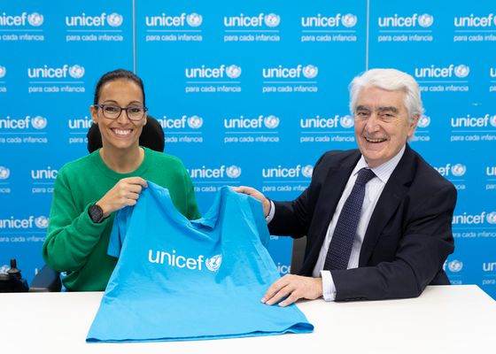Teresa Perales nueva embajadora de UNICEF
