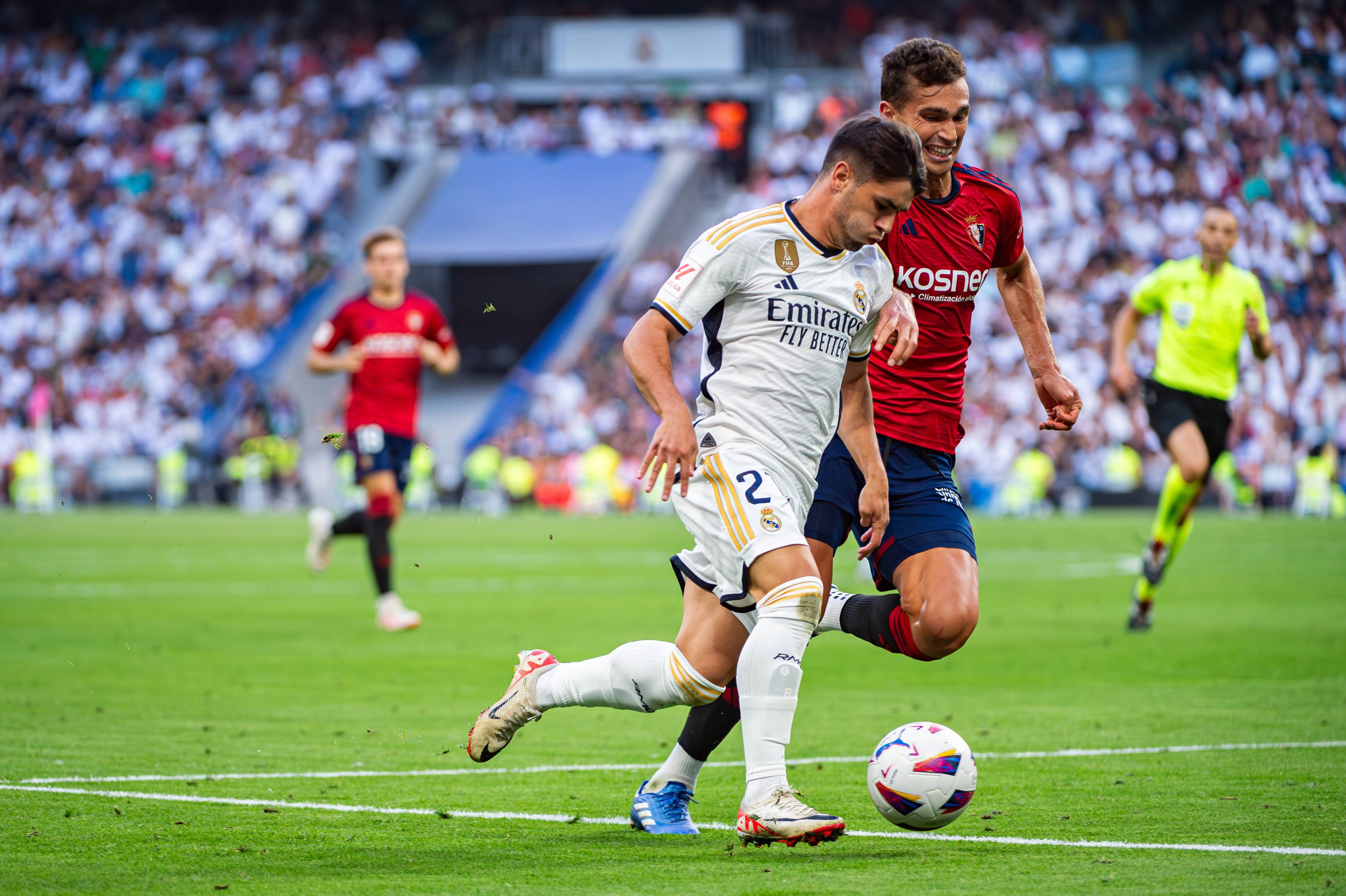 Alineaciones Osasuna - Real Madrid: Alineación posible de Osasuna y Real Madrid en el partido de hoy de LaLiga EA Sports
