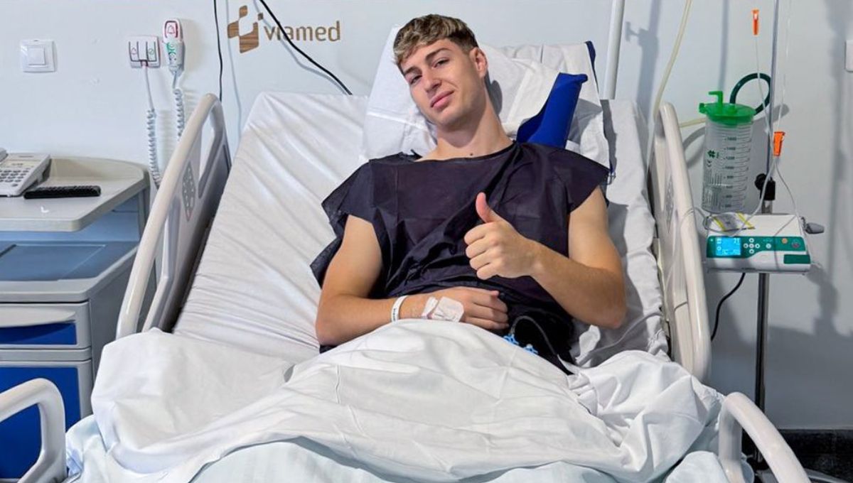 Antonio Toral, canterano del Murcia y jugador del Betis, tendrá que ver el duelo de Copa del Rey desde el hospital 