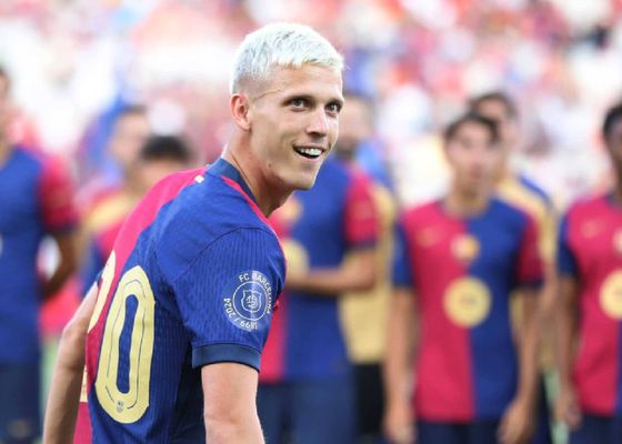 Dani Olmo llega a tiempo para Vallecas
