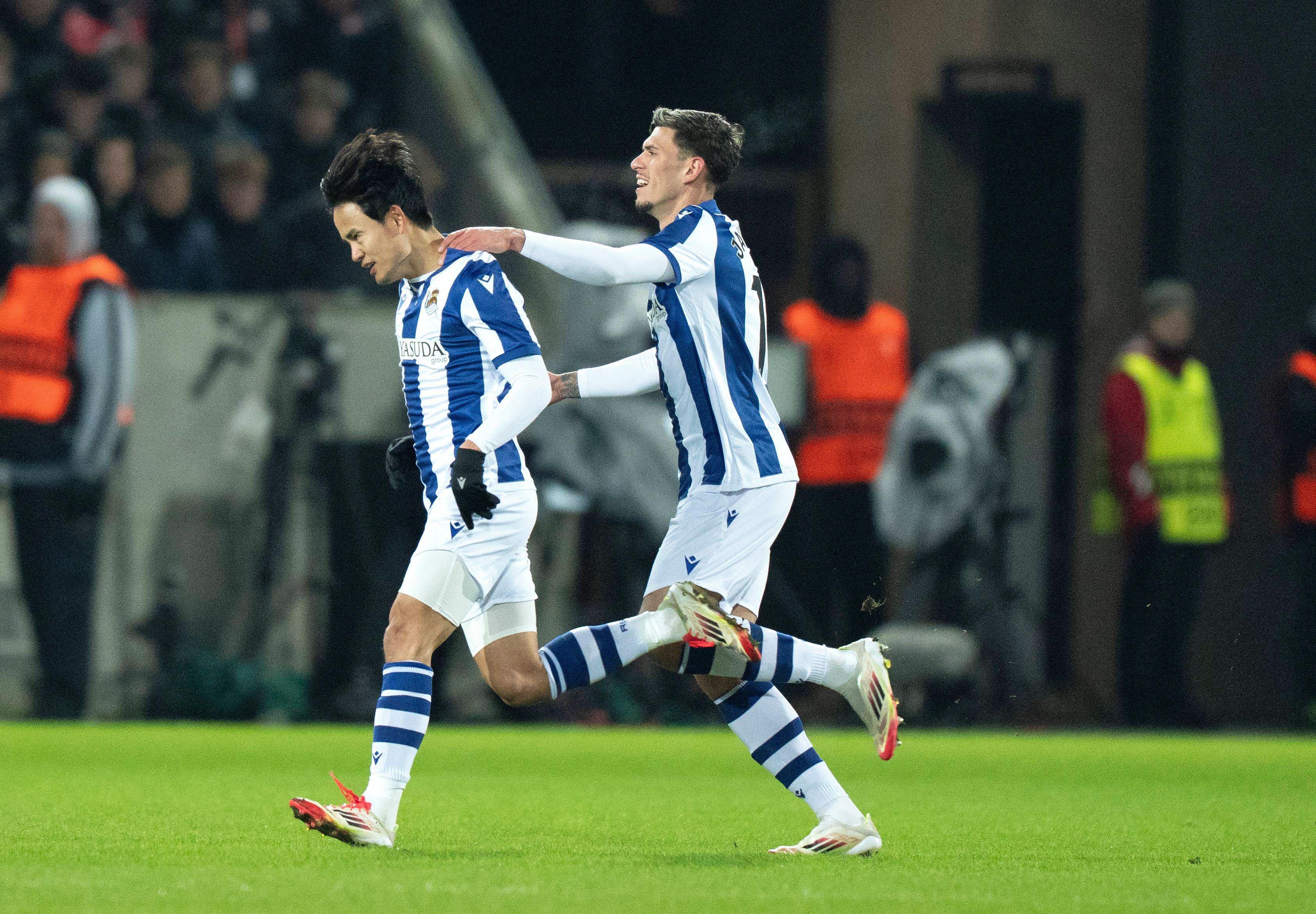 Midtjylland 1-2 Real Sociedad: Brais y Kubo encarrilan el pase a octavos