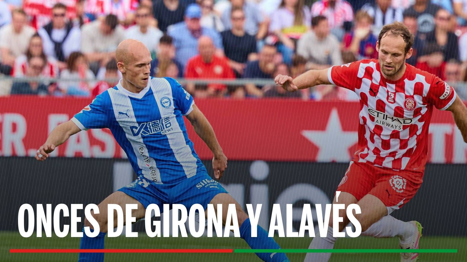 Alineaciones Girona - Alavés: Alineación confirmada de Girona y Alavés en la jornada 12 de LaLiga