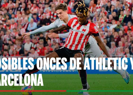 Alineaciones Athletic - Barcelona: Alineación posible de Athletic y Barça en el partido de hoy de la Copa del Rey