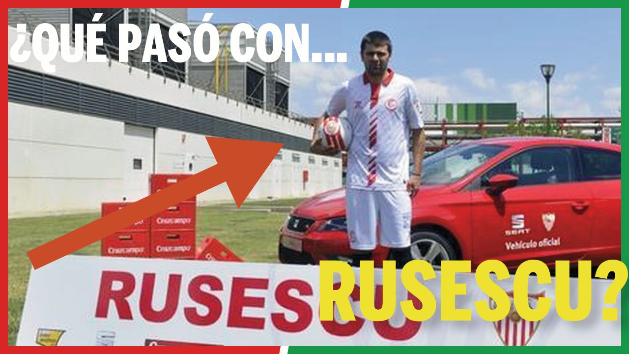 Qué pasó con... Raúl Rusescu: El delantero rumano al que el Sevilla presentó en la Cruzcampo y con un Seat Ibiza que no 'engañó' a Emery