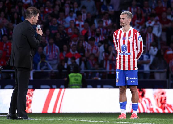 Simeone y el guiño a Griezmann: "No soy amigo de Antoine, pero le amo"