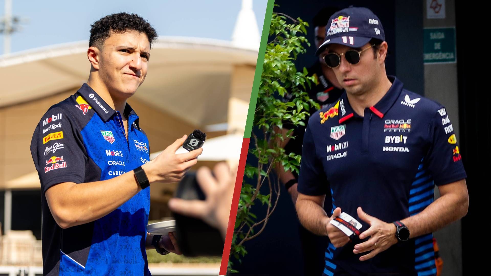 Checo Pérez habla claro a Hadjar sobre lo que le espera junto a Verstappen