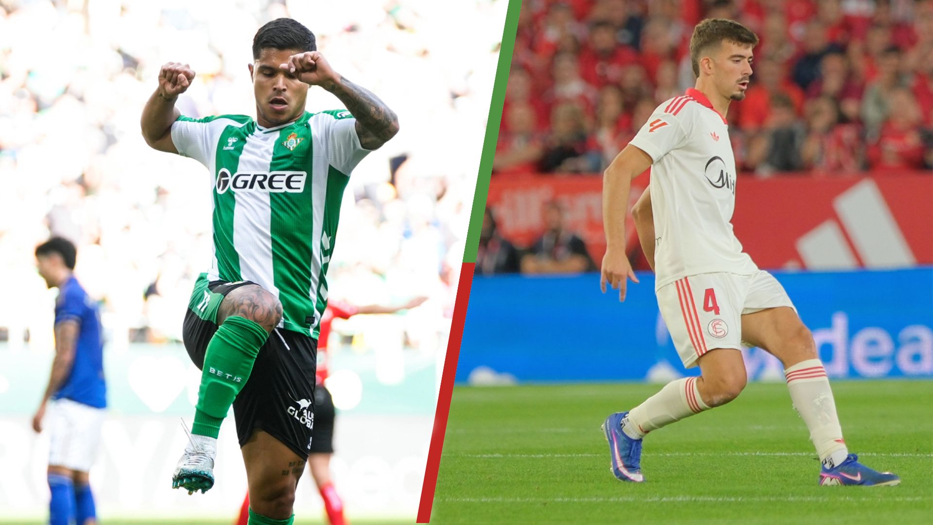 LaLiga se tiñó en la última jornada tanto de verdiblanco como de blanquirrojo