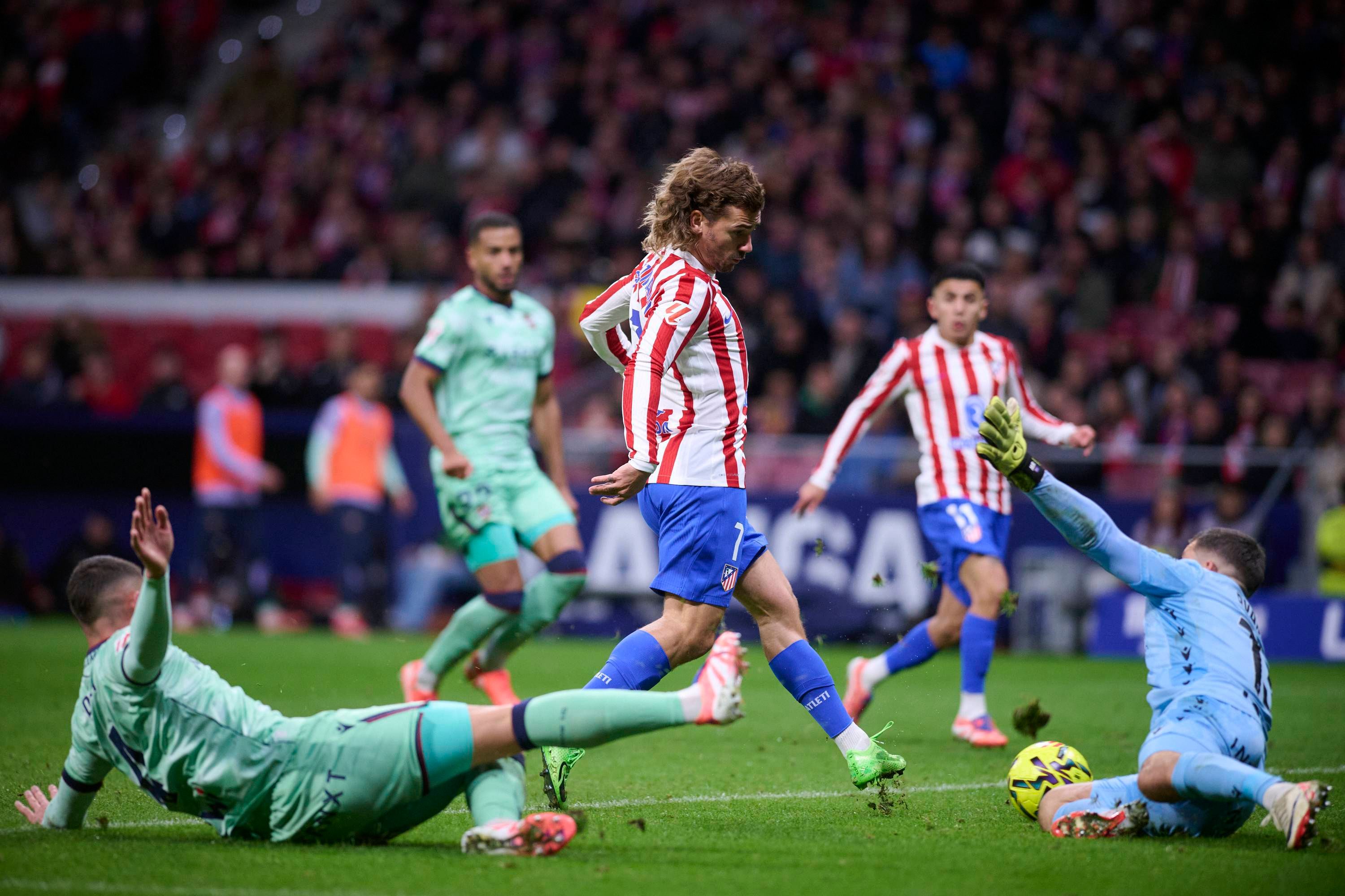 Levante - Atlético de Madrid: horario, canal y dónde ver hoy en TV y online el partido de la jornada 22 de LaLiga