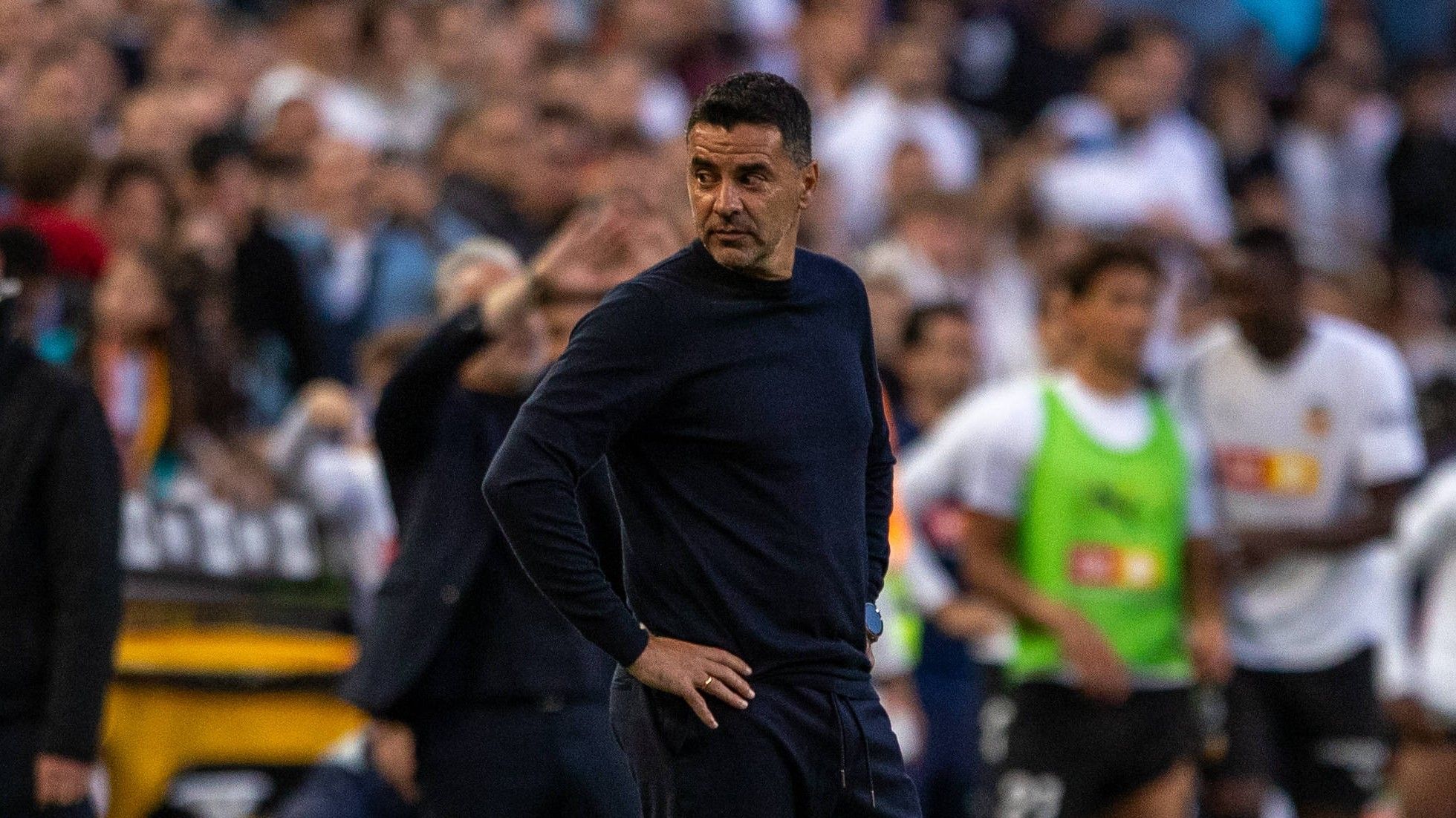 Michel, autocrítico tras la derrota contra el Valencia: "Los primeros 60 minutos no me gustaron"