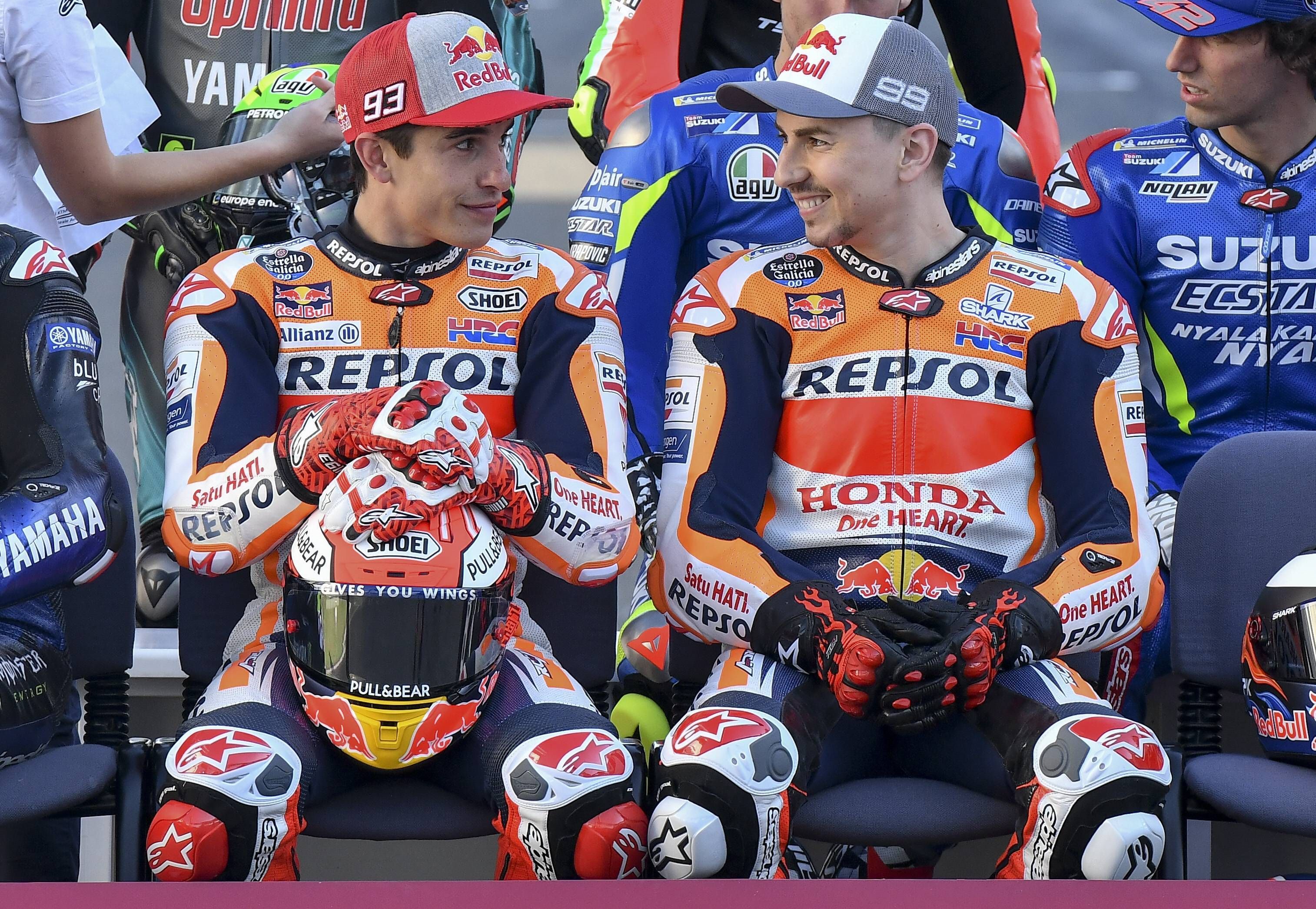 El veredicto de Jorge Lorenzo sobre Marc Márquez: ''La lesión puede acortarle la carrera'' 