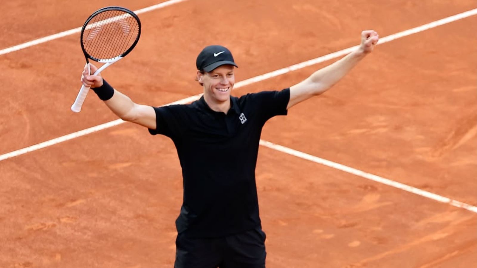 Jannik Sinner completa su obra maestra en el Roma Open