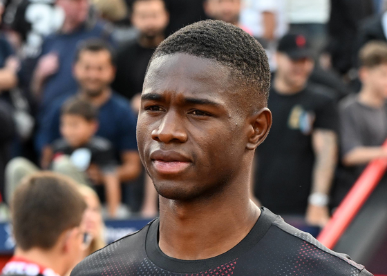 Kofane estuvo presente en el último partido del Albacete