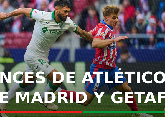 Alineaciones Atlético de Madrid - Getafe CF: onces confirmados del Atlético de Madrid y Getafe en el partido de la jornada 28 de LaLiga EA Sports