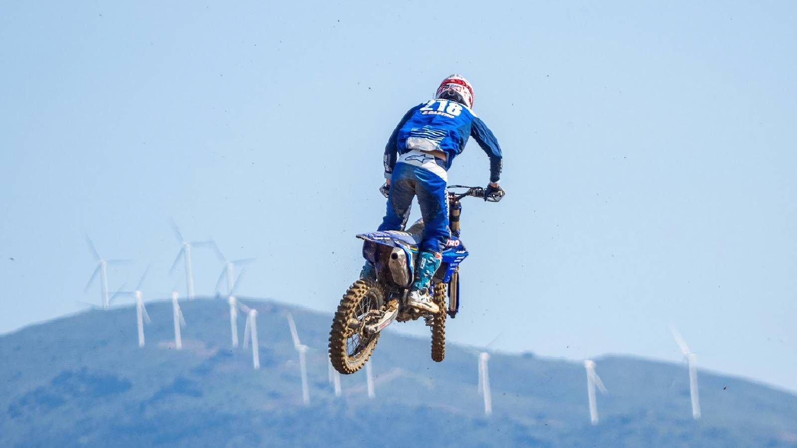 Yamaha Eduardo Castro se luce en el Campeonato Nacional de Motocross de Calatayud