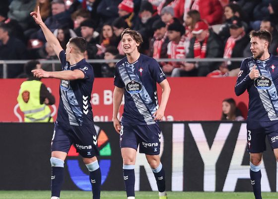 Girona 1-2 Celta: El sueño celeste europeo continúa en Montilivi