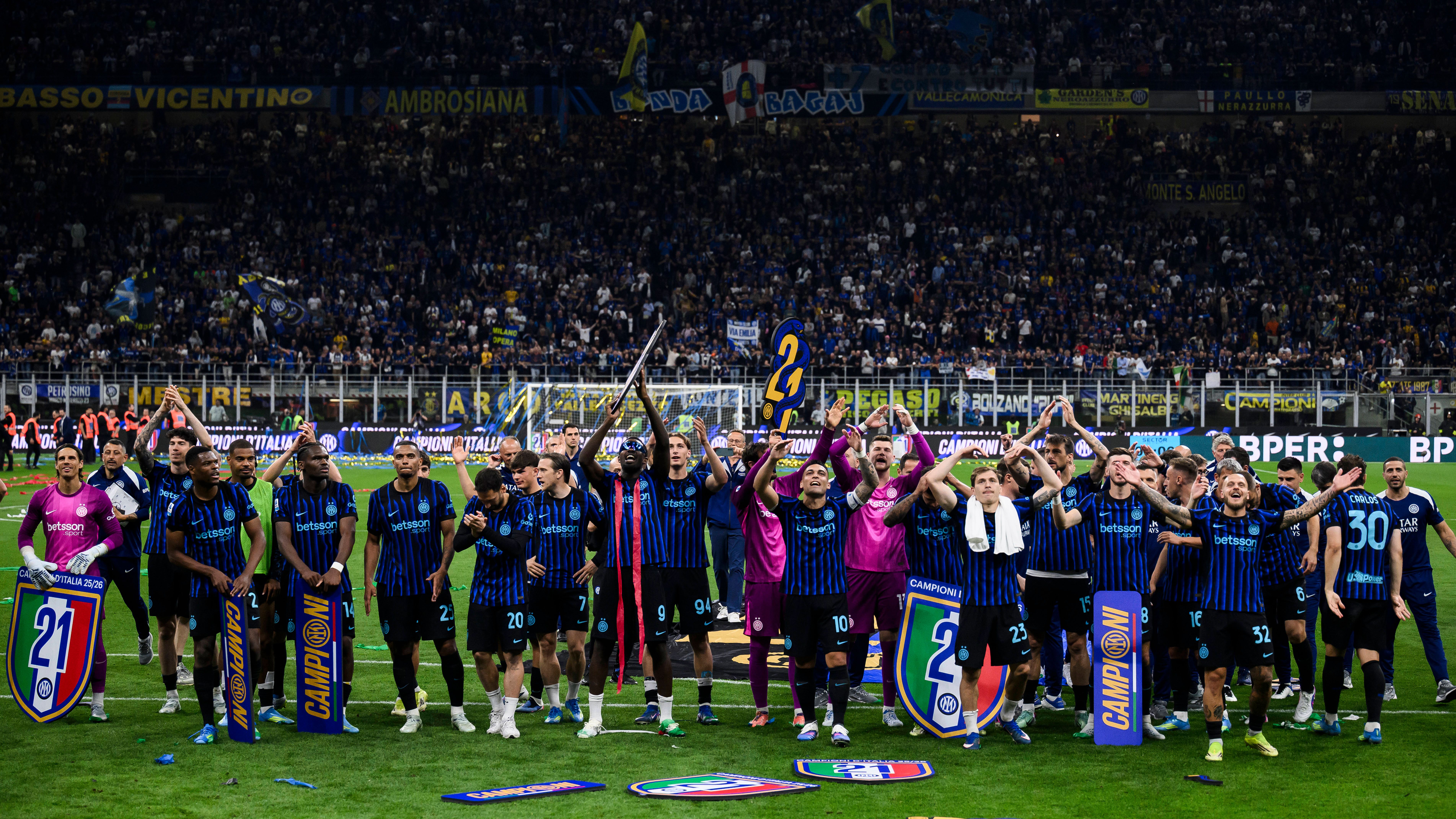 El Inter de Milán firma su gesta: 21º Scudetto y un campeón que vuelve a reinar en Italia con autoridad absoluta