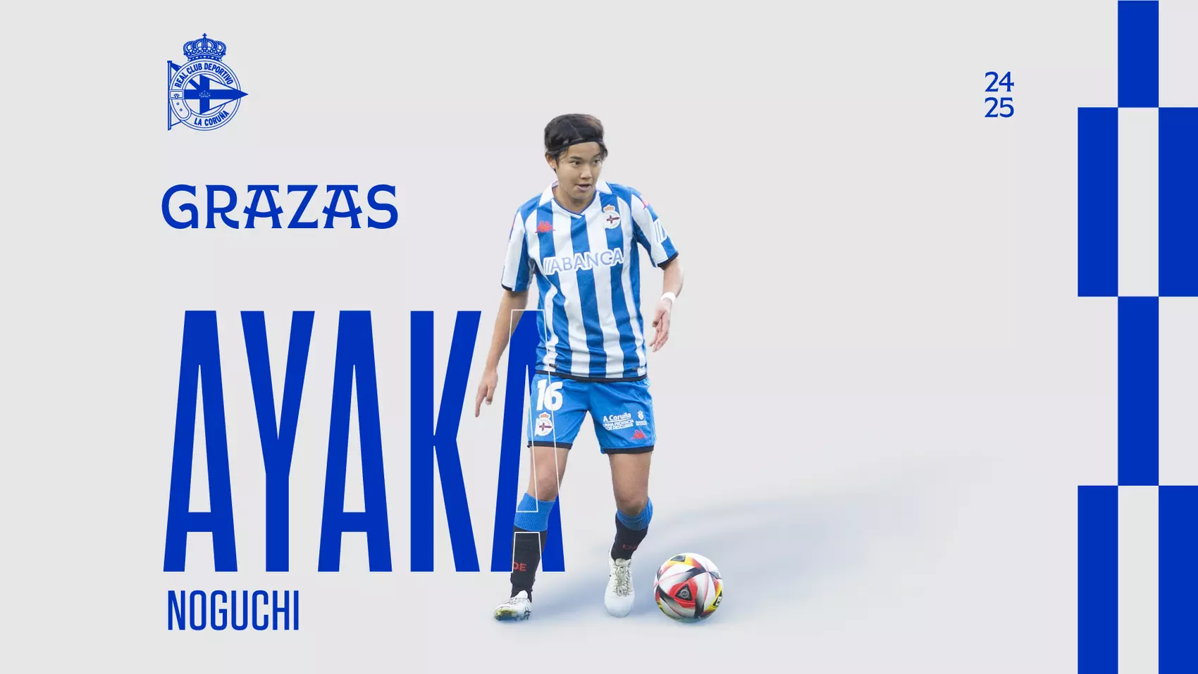 Ayaka Noguchi pone punto y final a su etapa en el Deportivo Abanca