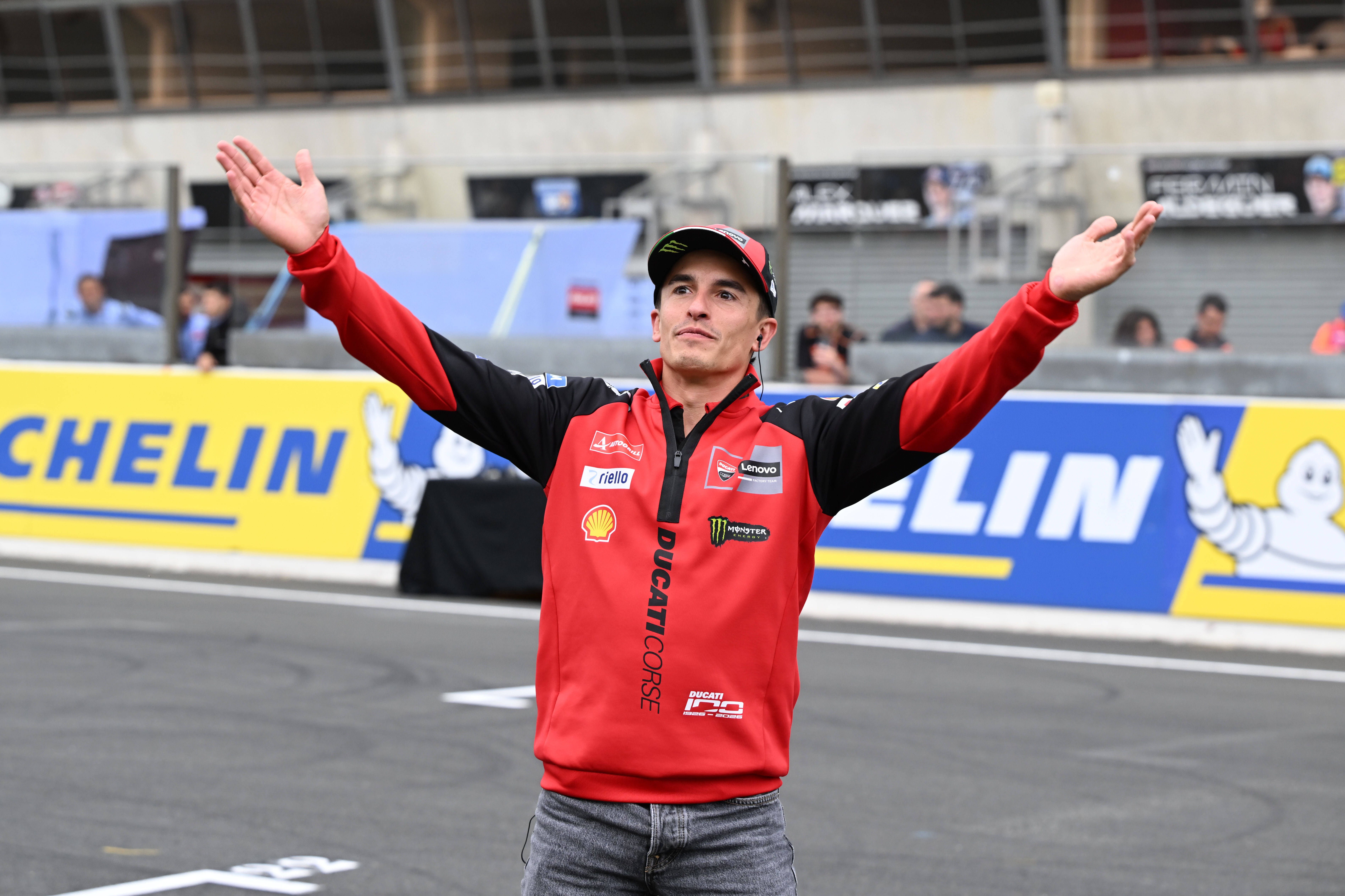 Marc Márquez reniega de la lluvia y manda un mensaje muy claro a Ducati: "De peores he salido"