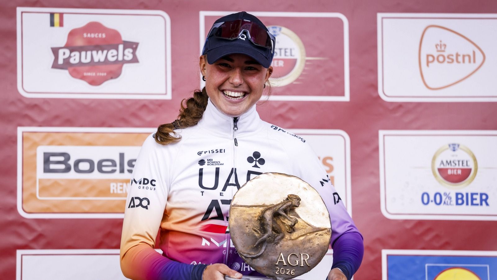 Paula Blasi hace historia para el ciclismo español en la Amstel Gold Race 