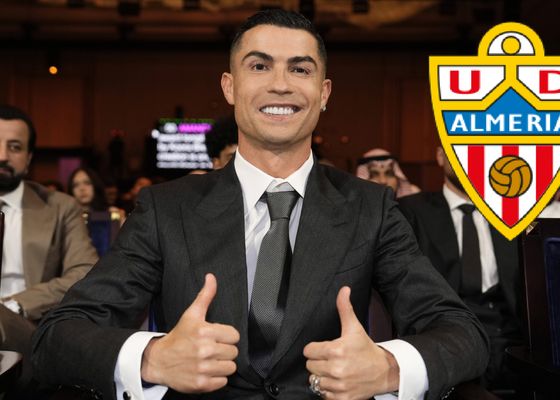 El Almería tiene un nuevo propietario: Cristiano Ronaldo compra el 25% del club