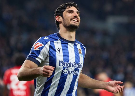 El mejor Guedes brilla en la Real Sociedad con un objetivo que incumbe al Valencia