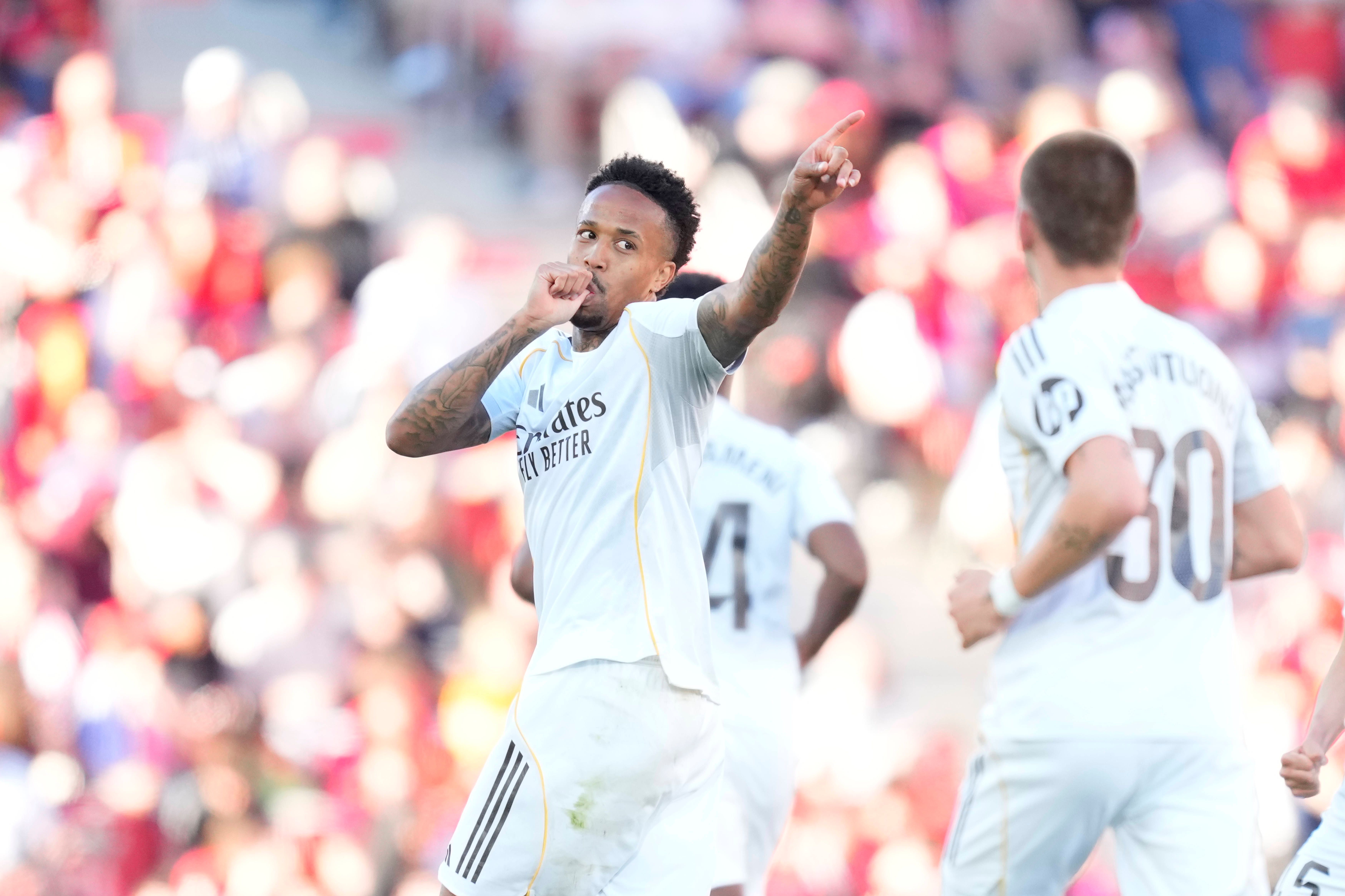 La vuelta de Militao, la buena noticia del Real Madrid en el tropiezo contra el Mallorca