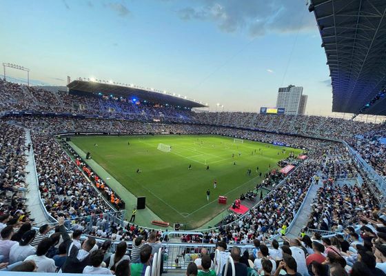 Estadio de la Rosaleda: capacidad, año de construcción y localización del estadio del Málaga