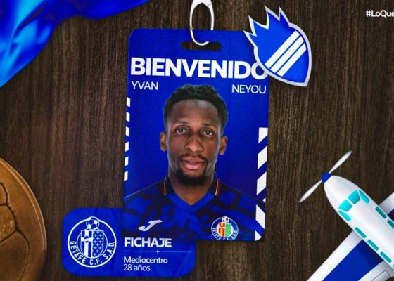 Oficial: Neyou es nuevo jugador del Getafe