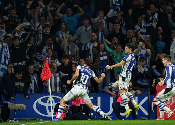 La afición de la Real Sociedad tiene ganas de final de Copa del Rey