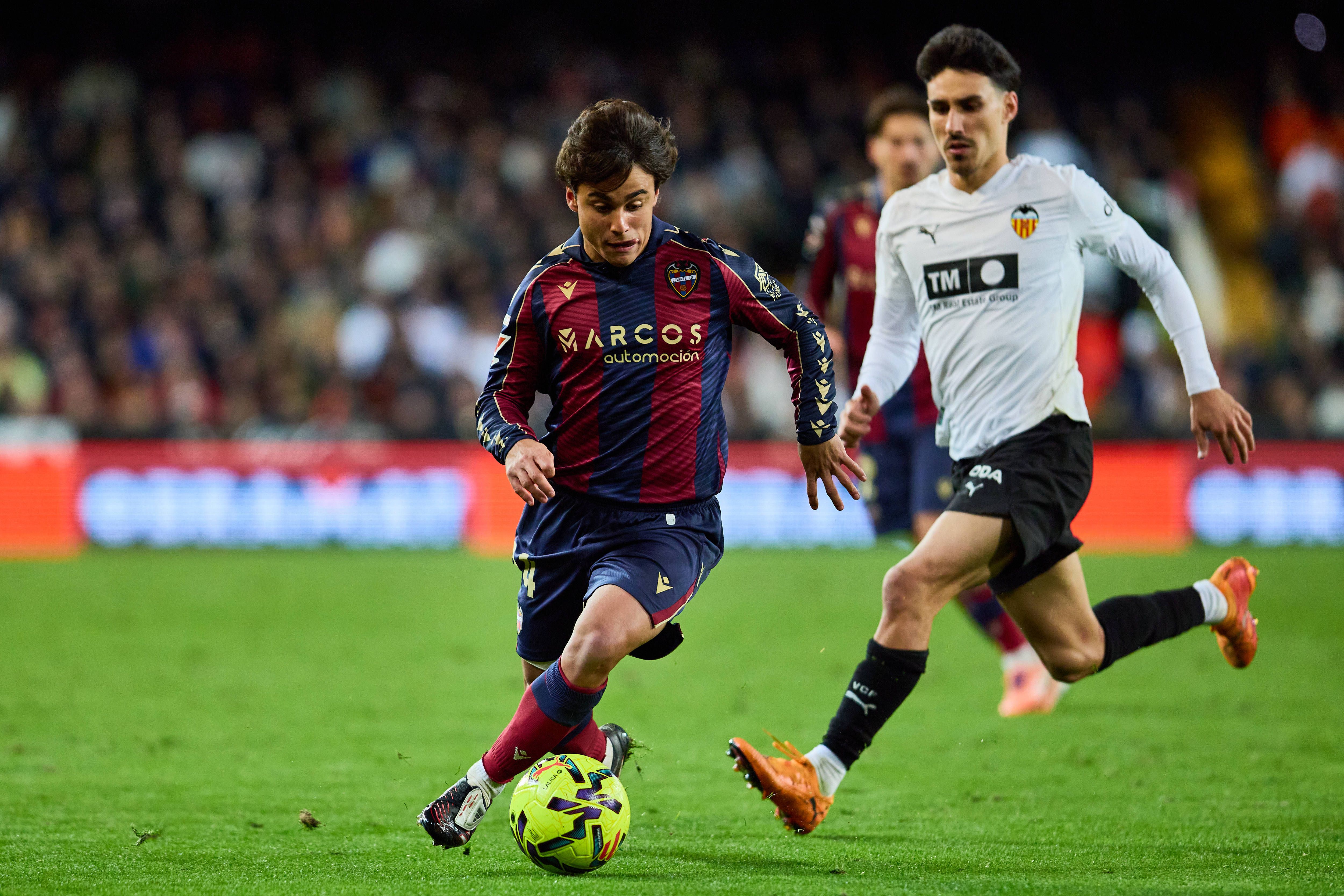 Levante - Valencia: horario, canal y dónde ver hoy en TV el partido de la jornada 24 de LaLiga