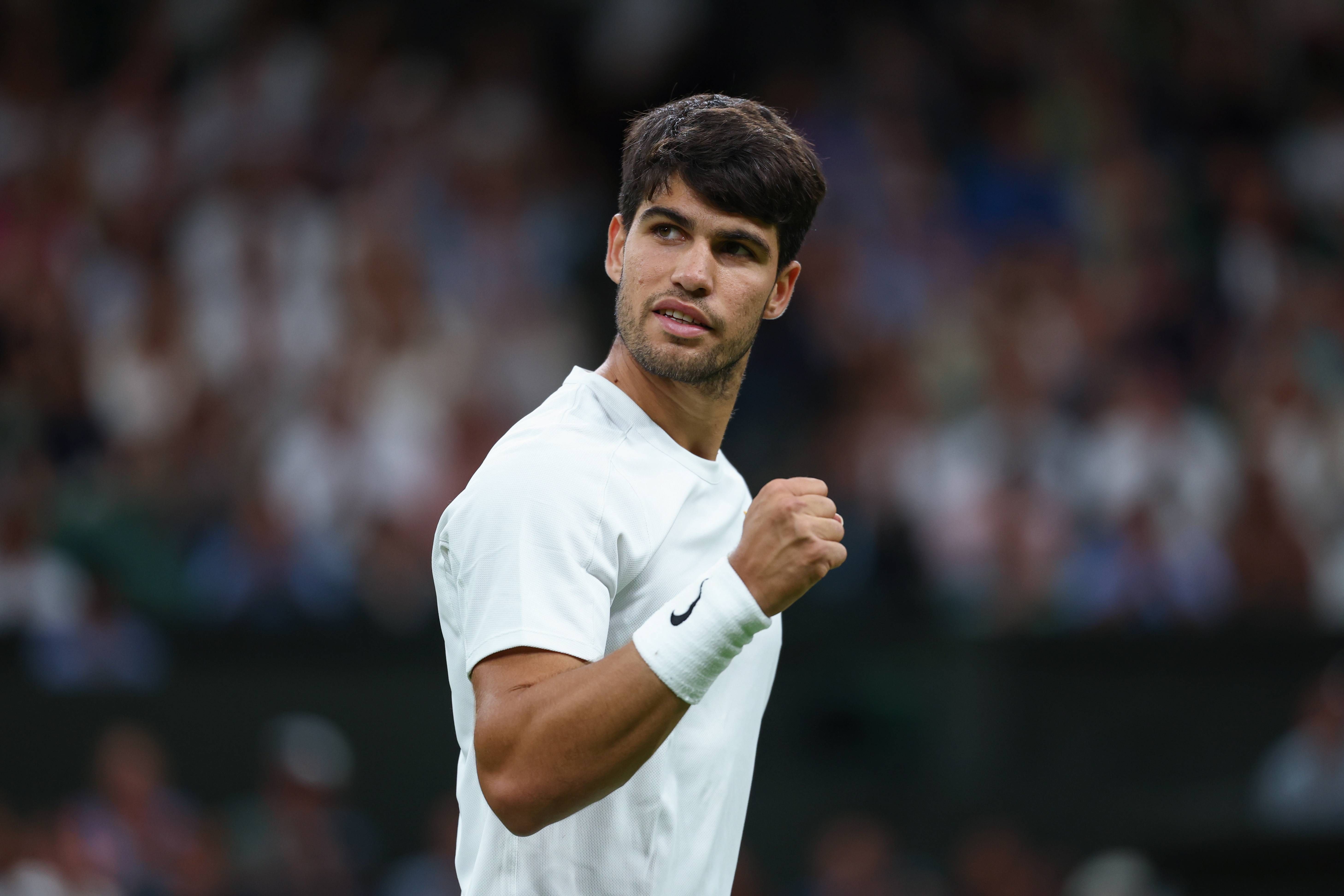Alcaraz deslumbra en Wimbledon: "Ha sido mi mejor día"